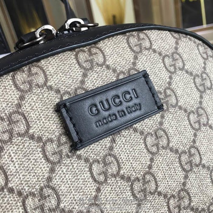 GUCCI 古馳女包 新款 429020 雙G帆布雙肩包 Gucci女款背包